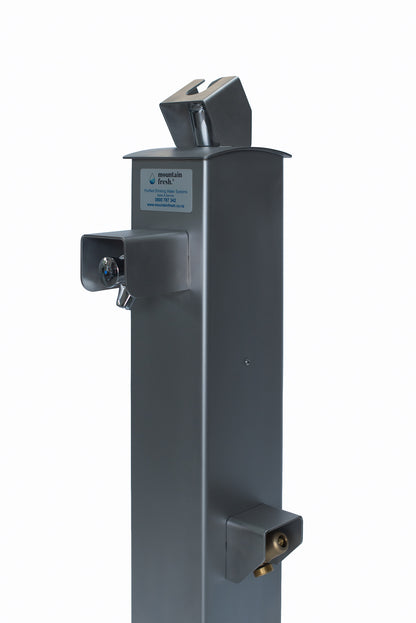 Stainless Steel Variable Heights Drinking Fountain - Mount Maunganui