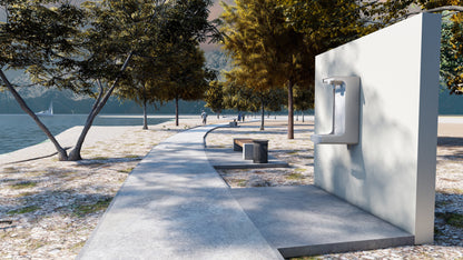 Wall Mounted Bottle Filling Station - Mount Evans