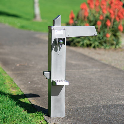 Stainless Steel Robust Drinking Fountain - Mount Pirongia