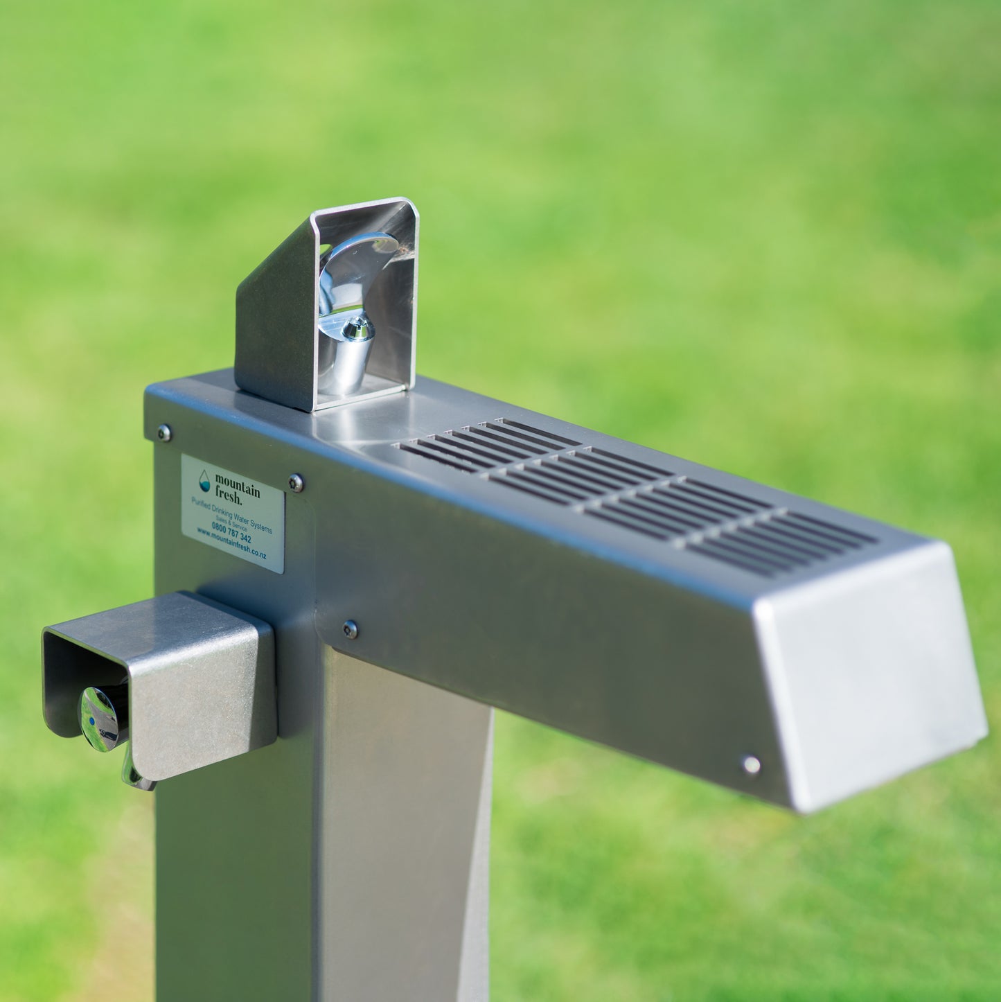 Stainless Steel Robust Drinking Fountain - Mount Pirongia