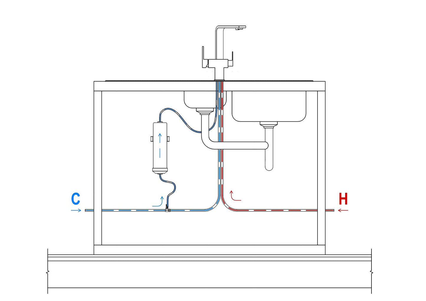 Tri-Tap K Water Purifier Kit