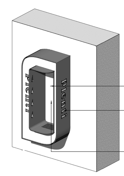 The Deco - Wall Mounted Bottle Filler